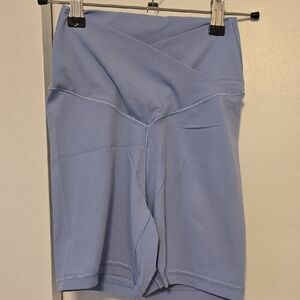 Aerie Light Blue Bike Shorts